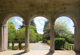 Fotobehang GardenThrough Arches