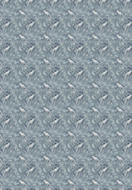 Creative Lab Plume Royale Blue 194.8cm x 280cm hoog (met gratis lijm!)