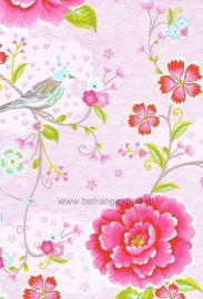 Eijffinger Pip Studio behang 313010 Birds in Paradise roze