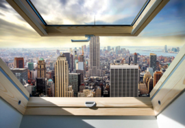 Fotobehang Modern 3D New York City Skyline