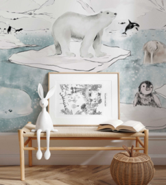 Annet Weelink Antartica Mural (met gratis lijm!)