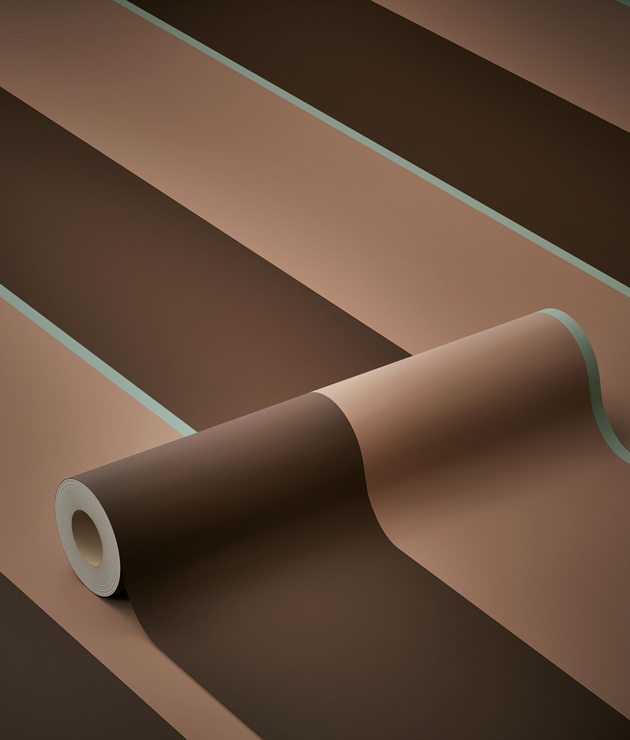 Kek Amsterdam Frans Uyterlinde Bold Stripes FU-012 (met gratis lijm!)