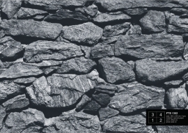 Fotobehang AG Design FTS1302 Muur van stenen