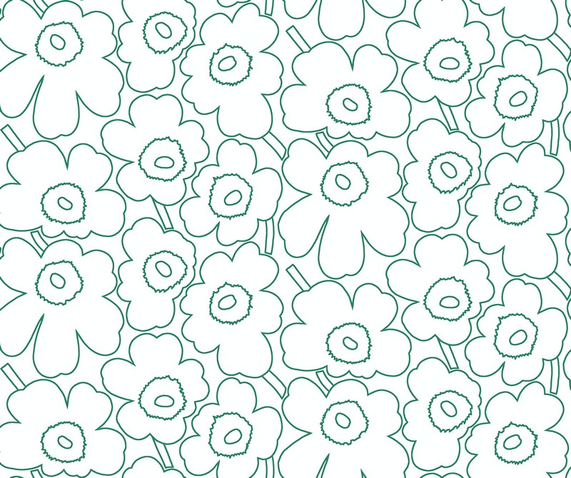 Marimekko 07 Piirto Unikko 25913 (met gratis lijm!)