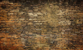 Fotobehang Oude stenen muur