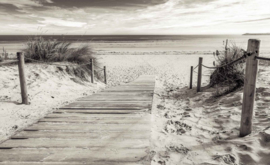 Fotobehang naar het Strand