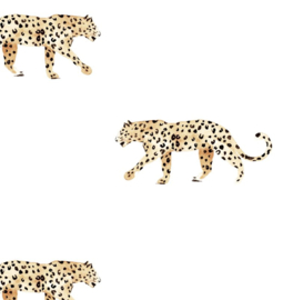 Annet Weelink Leopard behang