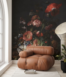 Kek Book V wp-788 Golden Age Flowers 194,8cm breed x 280cm hoog (met gratis lijm!)