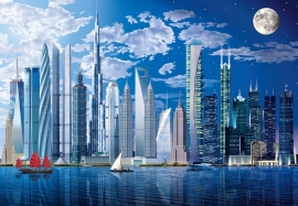 Fotobehang Idealdecor 00120 World's Tallest Buildings
