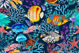 Fotowand Underwater 2 by Andrea Haase afm. 400cm x 270cm hoog