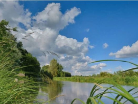Fotobehang Holland 3288 - Kromme Rijn ||| 350cm breed x 270cm hoog