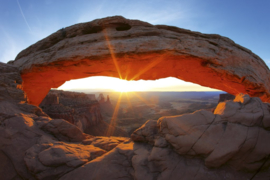 Fotobehang Mesa arch