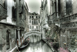 Fotobehang Venetië Canal