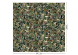 Kek Book V wp-691 Underwater Jungle 292,2cm breed x 280cm hoog (met gratis lijm!)
