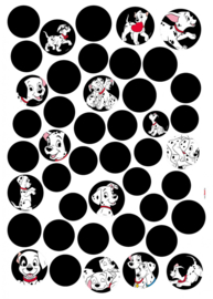Wandsticker Dalmatiner Dots 14057