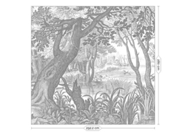 Kek Book V wp-631 Engraved Landscapes 292,2cm breed x 280cm hoog (met gratis lijm!)