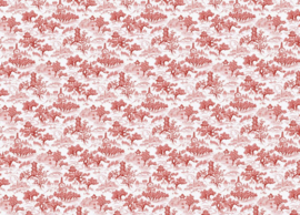 Creative Lab Chinoiserie Orange 389,6cm x 280cm hoog (met gratis lijm!)