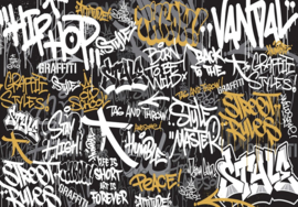 Fotobehang Hip Hop Graffiti