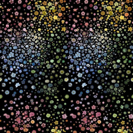 Christian Lacroix Maison PCL7040/01 Algae Bloom Jardin des Hespérides  150cm x 300cm hoog (met gratis lijm)