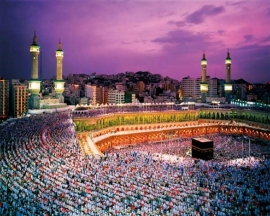 Komar  fotobehang Mekka 8-106