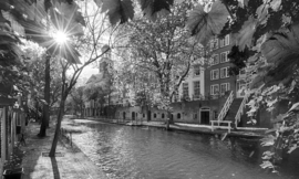 Fotobehang Holland 1404 - Utrecht oude gracht