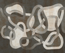 Hookedonwalls Bossa Nova Lounge 22490 mural (met gratis lijm!)