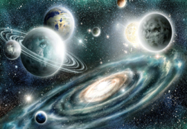 Fotobehang Planets In Space