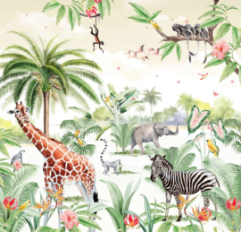 Creative Lab Jungle Tales 292,2cm x 280cm hoog (met gratis lijm!)