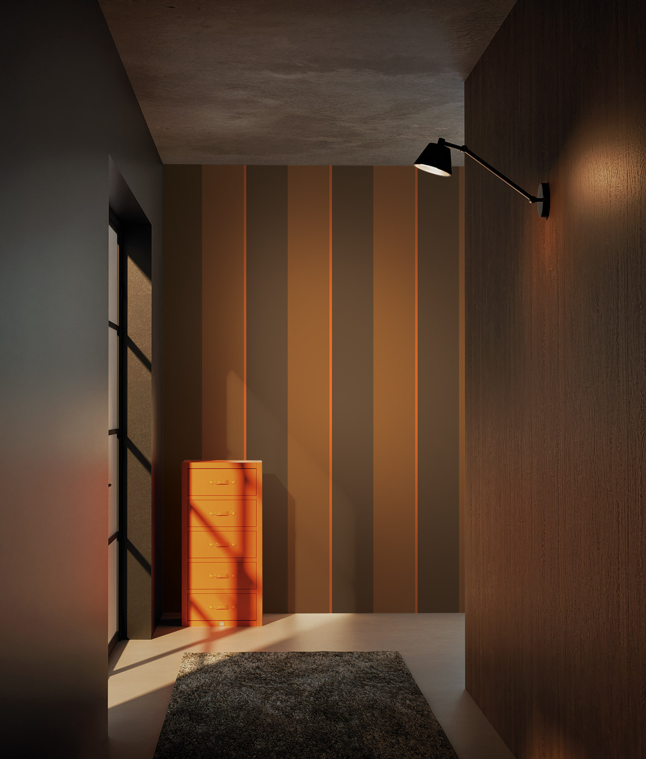 Kek Amsterdam Frans Uyterlinde Bold Stripes FU-003 (met gratis lijm!)