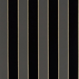 Osborn & Little Regency Stripe W7780-20 Charcoal Gold