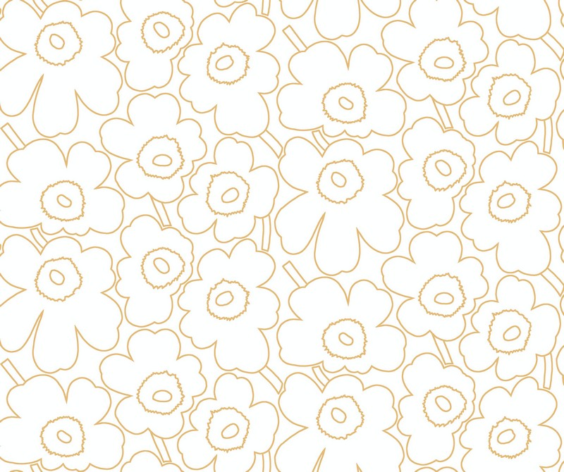 Marimekko 07 Piirto Unikko 25912 (met gratis lijm!)
