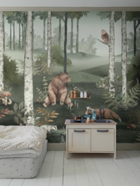 Boras Newbie 6943 Wild Forest Mural 294cm x 265cm hoog