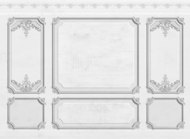Wallart DD123672 Neon Hallway 350cm x 255cm hoog