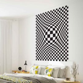 Fotobehang Geometrisch Zwart Wit