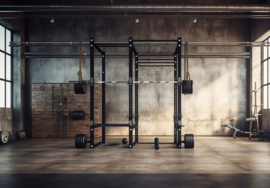 Fotobehang Lege gym