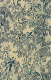 Arte Les Tapisseries Ramage 97832 Blue Straw (met gratis lijm!)