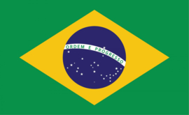 Fotobehang vlag Brazilië