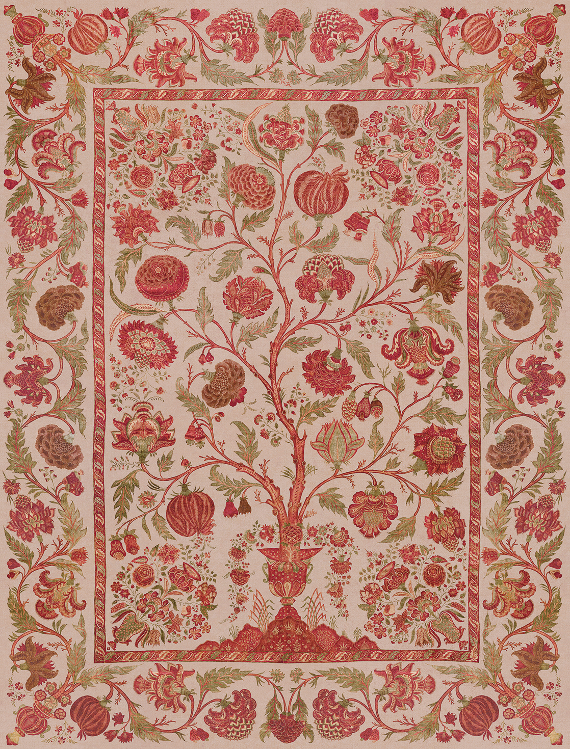Eijffinger Amber Tree of Life 350685 Red 212cm breed x 280cm hoog (met gratis lijm!)