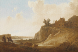 Dutch Painted Memories 8025 Castle ruins Aelbert Cuyp