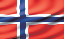 Fotobehang vlag Noorwegen