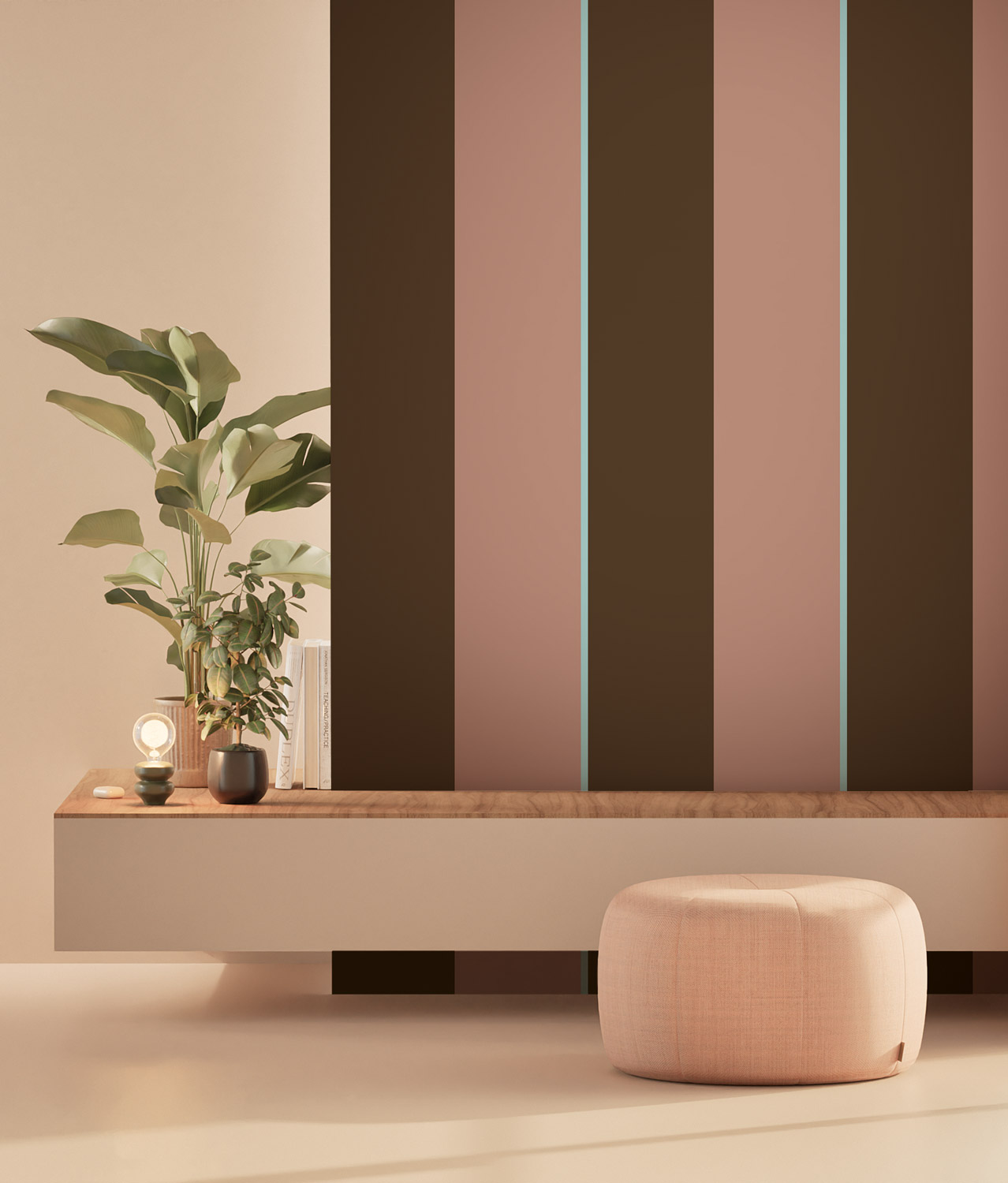 Kek Amsterdam Frans Uyterlinde Bold Stripes FU-012 (met gratis lijm!)