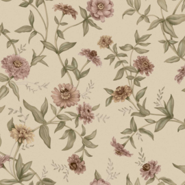 Boras Tapeter Flowers Zinnia 9152 (met gratis lijm!)