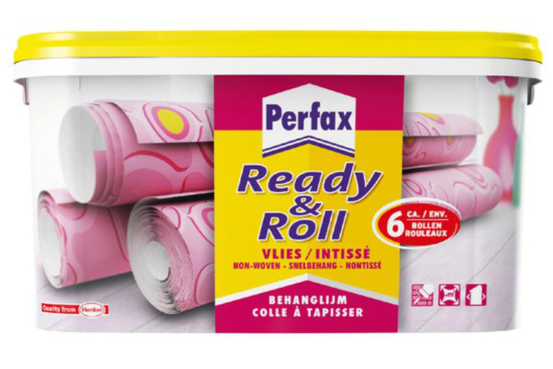 zuiverheid Snor Mogelijk Perfax Ready & Roll kant en klare lijm voor vliesbehang 4.5 kg | LIJM EN  TOEBEHOREN | Behang koop je online bij Behangexpert !