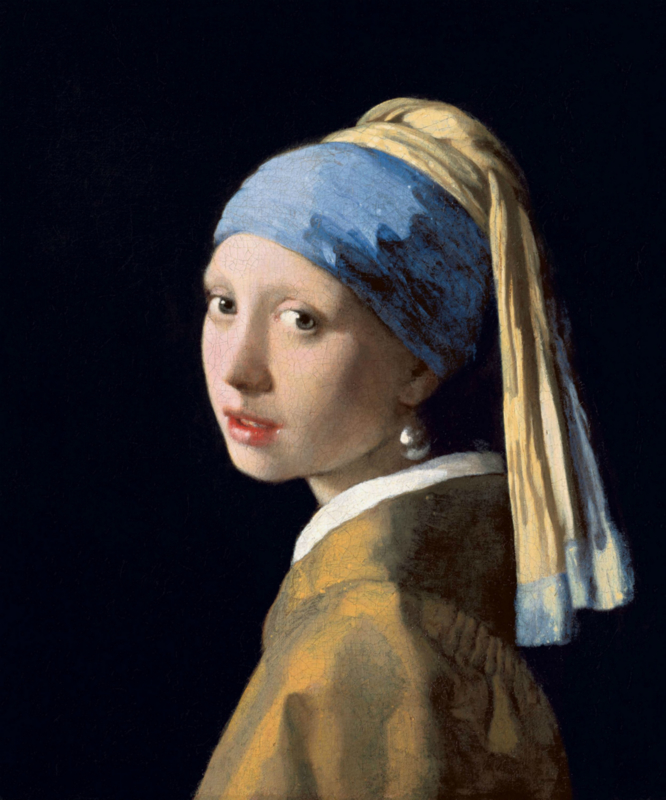 Fotobehang Meisje met de Parel - Johannes Vermeer
