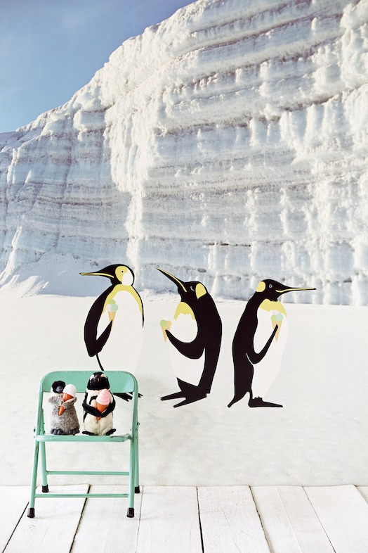 Eijffinger Wallpower Junior 364145 Polar Pinguins