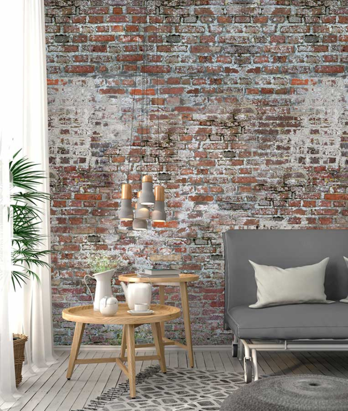 pond Ervaren persoon gebonden Wallprint AK1049 stenen muur | Sale fotobehang | Behang koop je online bij  Behangexpert !