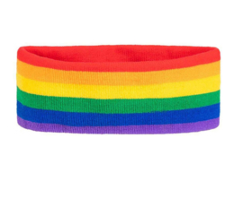 Regenboog hoofdband - leuk bij K3 jurk!