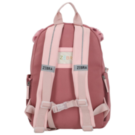 Zebra Rugzak Roze knuffel luipaard - rugtas, schooltas, kinderrugzak + kadootje