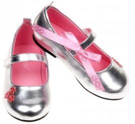 Ballerina Schoenen Zilver Sophy | Souza