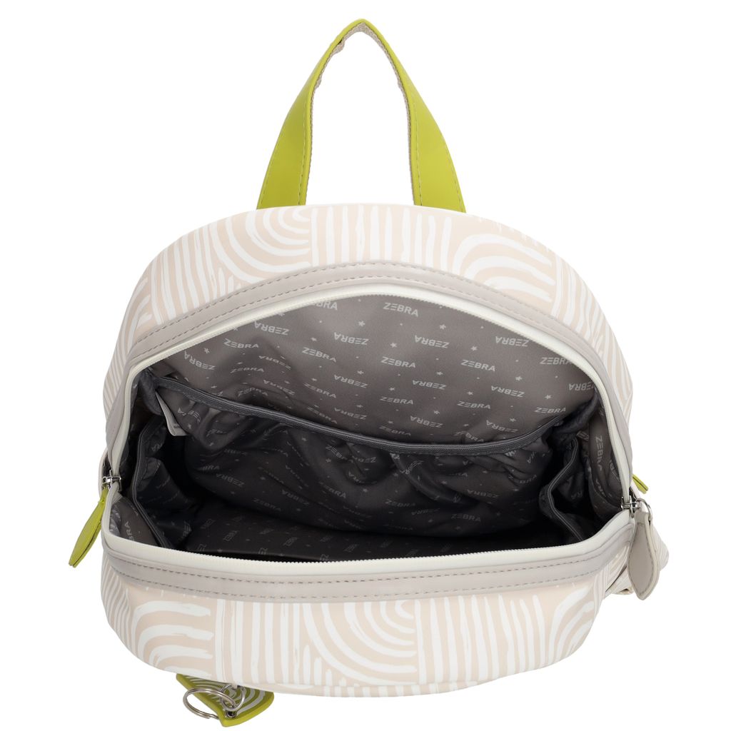 Zebra Rugzak Beige Bogen - rugtas + kadootje
